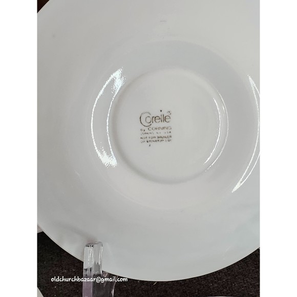 8pcs-Saucers Old Town Blue Onion Corelle 6.25" - Picture 2 of 8